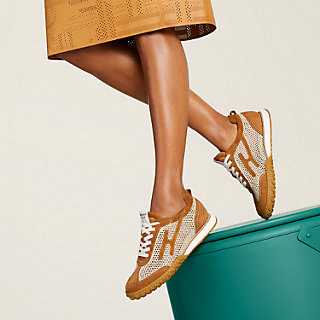 【HERMES】 スニーカー ジェット Jet / Beige Lin / Naturel Jet sneaker | Hermès Mainland China